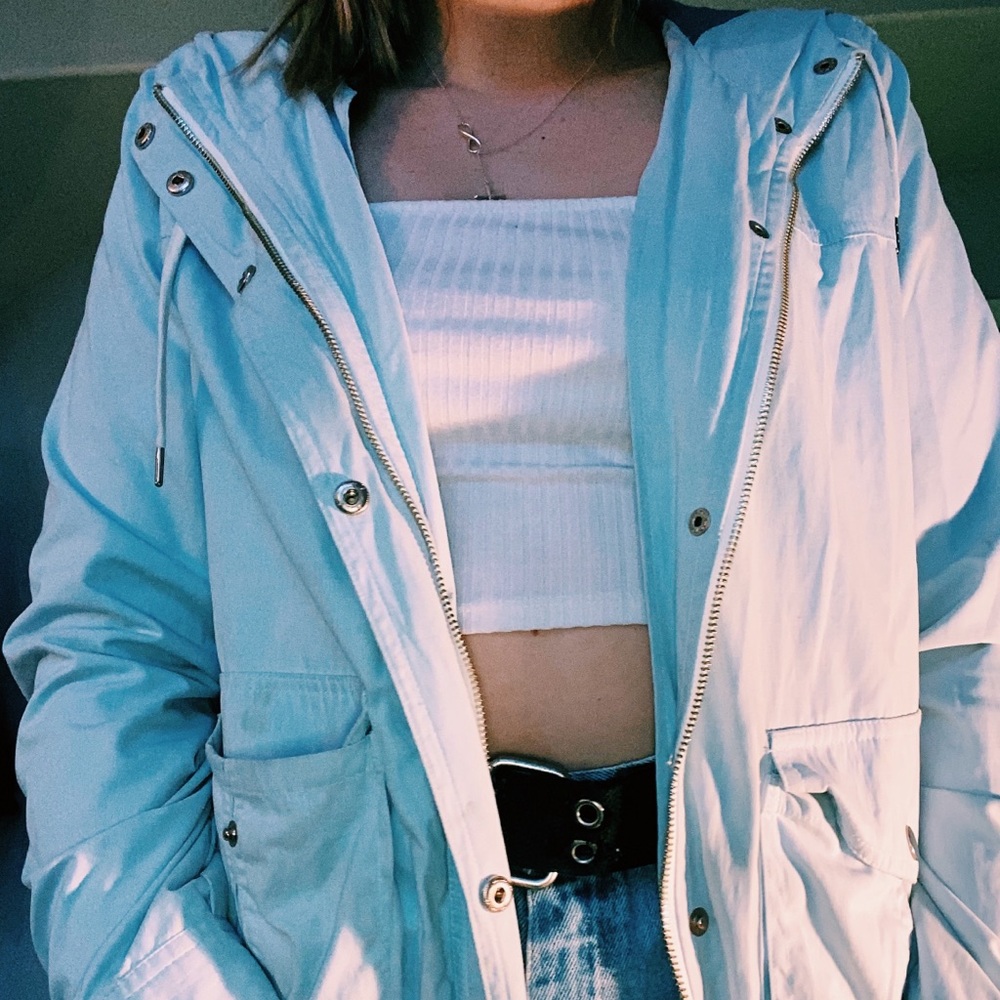 Light blue jacket